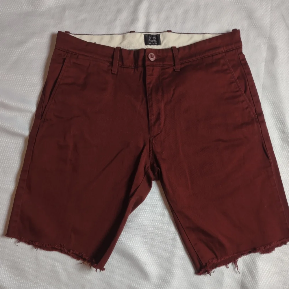 J. Crew Burgundy‎ Stretch Shorts 30x32